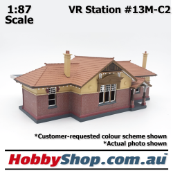 VR Station Building #13M Country Brick HO 1:87 Scale