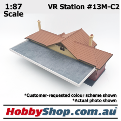 VR Station Building #13M Country Brick HO 1:87 Scale