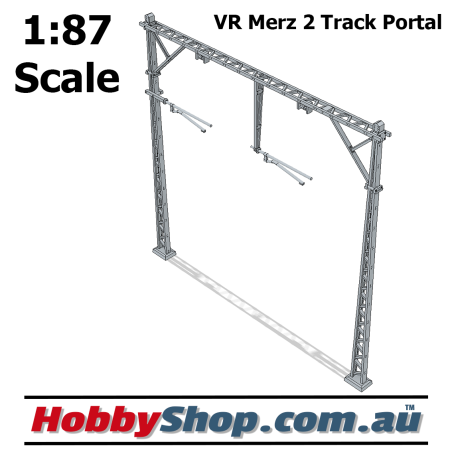 VR 1920s Merz 2 Track Portal Stanchion HO 1:87 Scale - Single Only