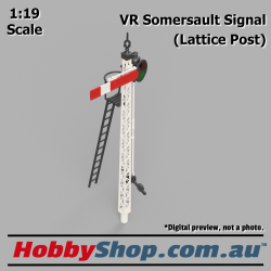 VR Somersault Signal (Lattice Post) 1:19 Scale