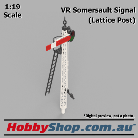 VR Somersault Signal (Lattice Post) 1:19 Scale