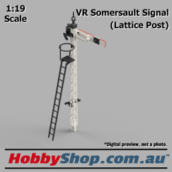VR Somersault Signal (Lattice Post) 1:19 Scale