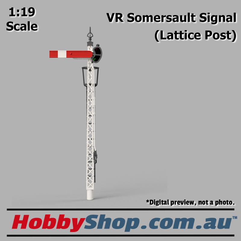 VR Somersault Signal (Lattice Post) 1:19 Scale