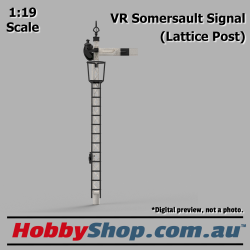 VR Somersault Signal (Lattice Post) 1:19 Scale