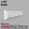 VR Railway Gates #1 15' (4 Pack) 1:87 Scale