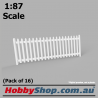 VR Picket Fence #2 size 1:87 Scale