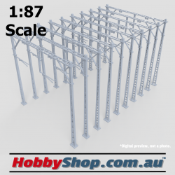 VR Merz 2 Track Stanchion HO 1:87 Scale - 10 Pack