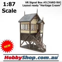 VR Signal Box #5 [YARD RH] Heritage 1:87 Scale