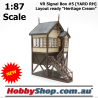 VR Signal Box #5 [YARD RH] Heritage HO 1:87 Scale