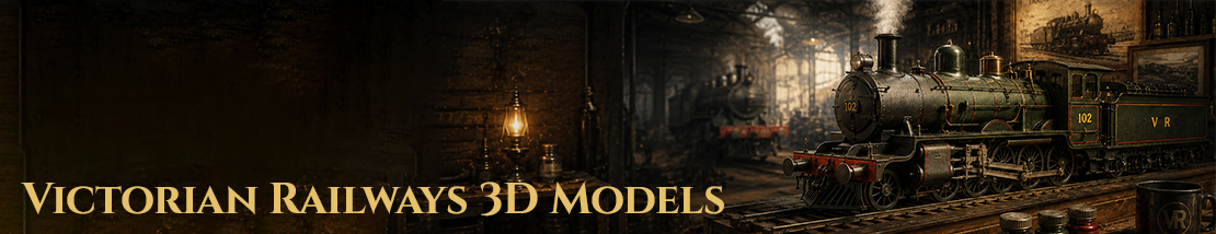 Victorian Railways 3D Models