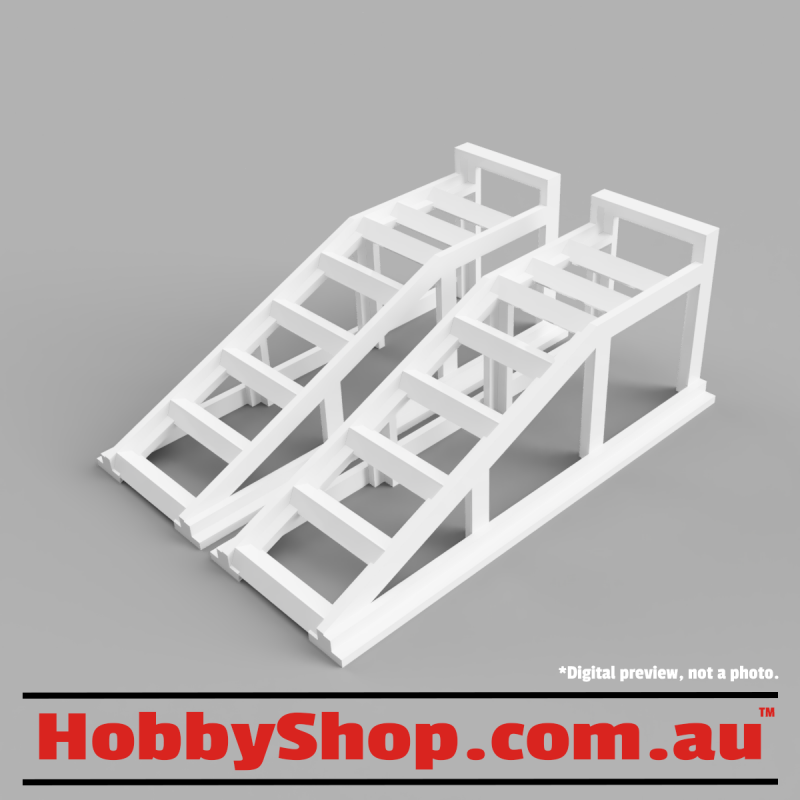 1:24 Scale Car Ramps (Pair)