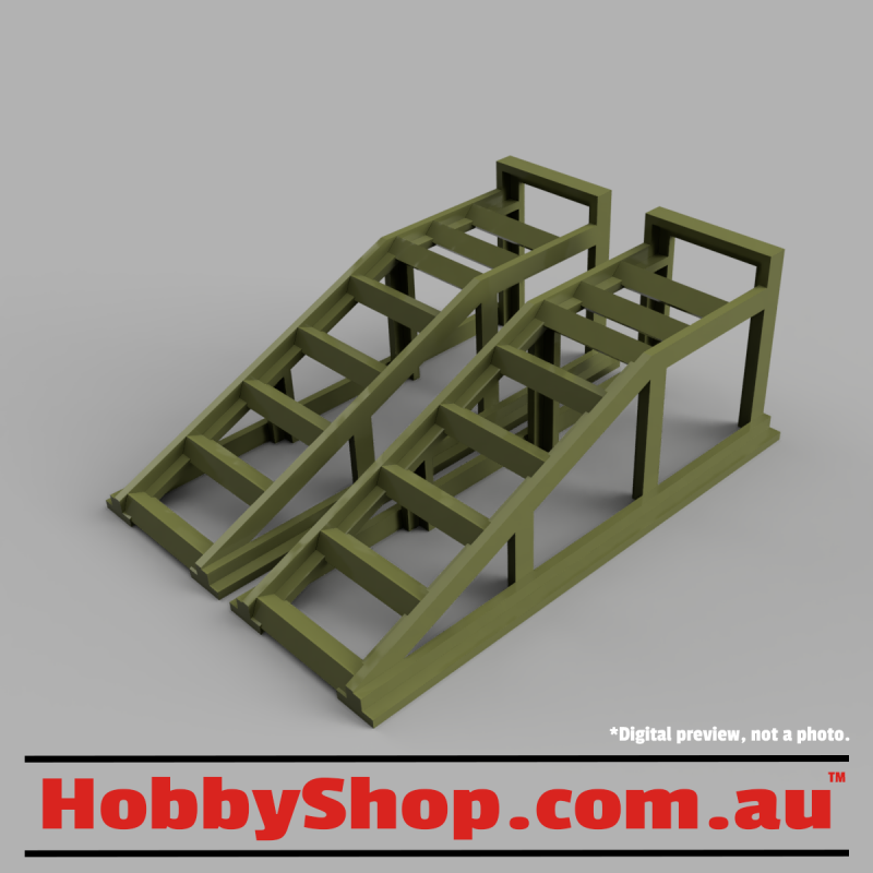 1:24 Scale Car Ramps (Pair)