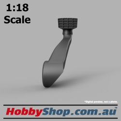 1:18 Scale Model Scoop Snorkel for 4WD like Dodge RAM