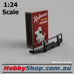 1:24 Scale Model Bullbar for 4WD like Toyota Hilux