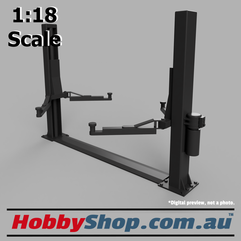 1:18 Scale Vehicle Hoist (4.5 Ton)