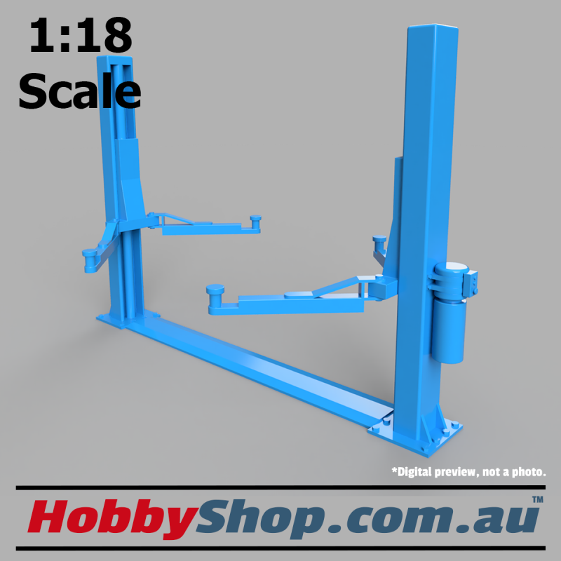 1:18 Scale Vehicle Hoist (4.5 Ton)