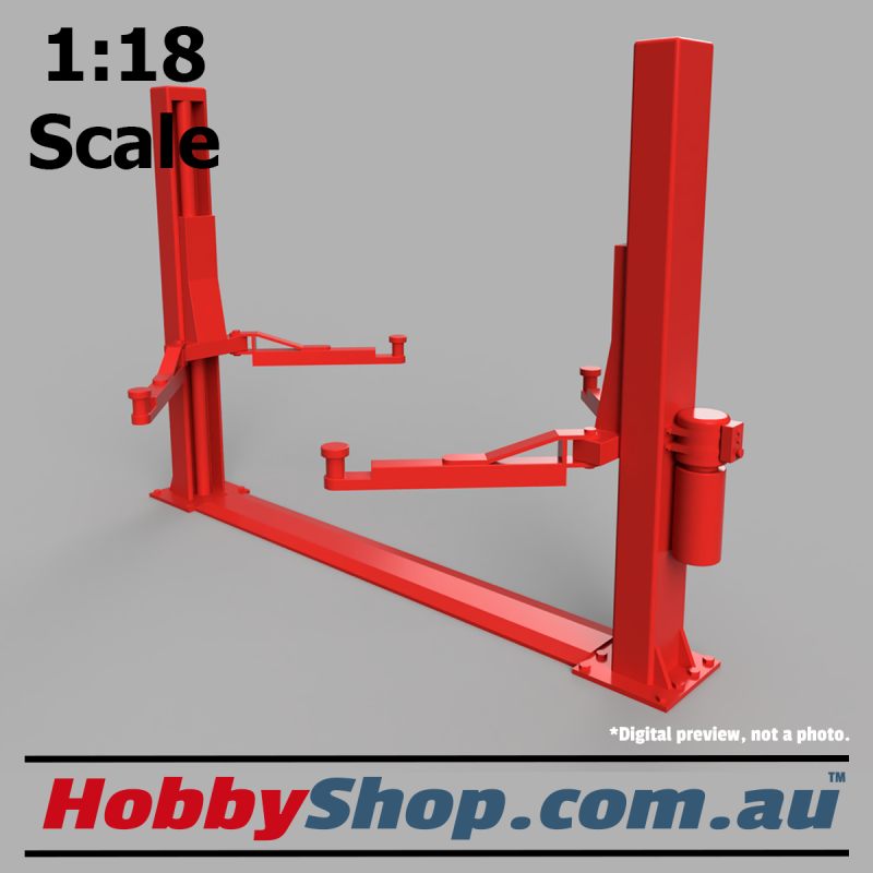 1:18 Scale Vehicle Hoist (4.5 Ton)