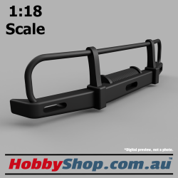 1:18 Scale Model Bullbar for 4WD like Toyota Hilux