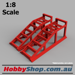 1:8 Scale Car Ramps (Pair)