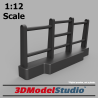 1:12 Scale 3D Model Bullbar for 4WD like Toyota FJ40 Landcruiser #1