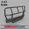 1:12 Scale 3D Model Bullbar for 4WD like Toyota FJ40 Landcruiser #2